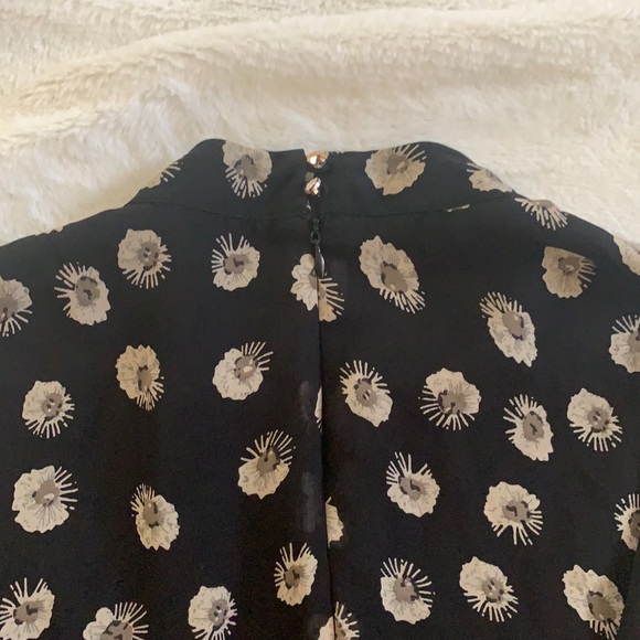 [F21] Romper Flower Print Dress - Picture 5 of 6